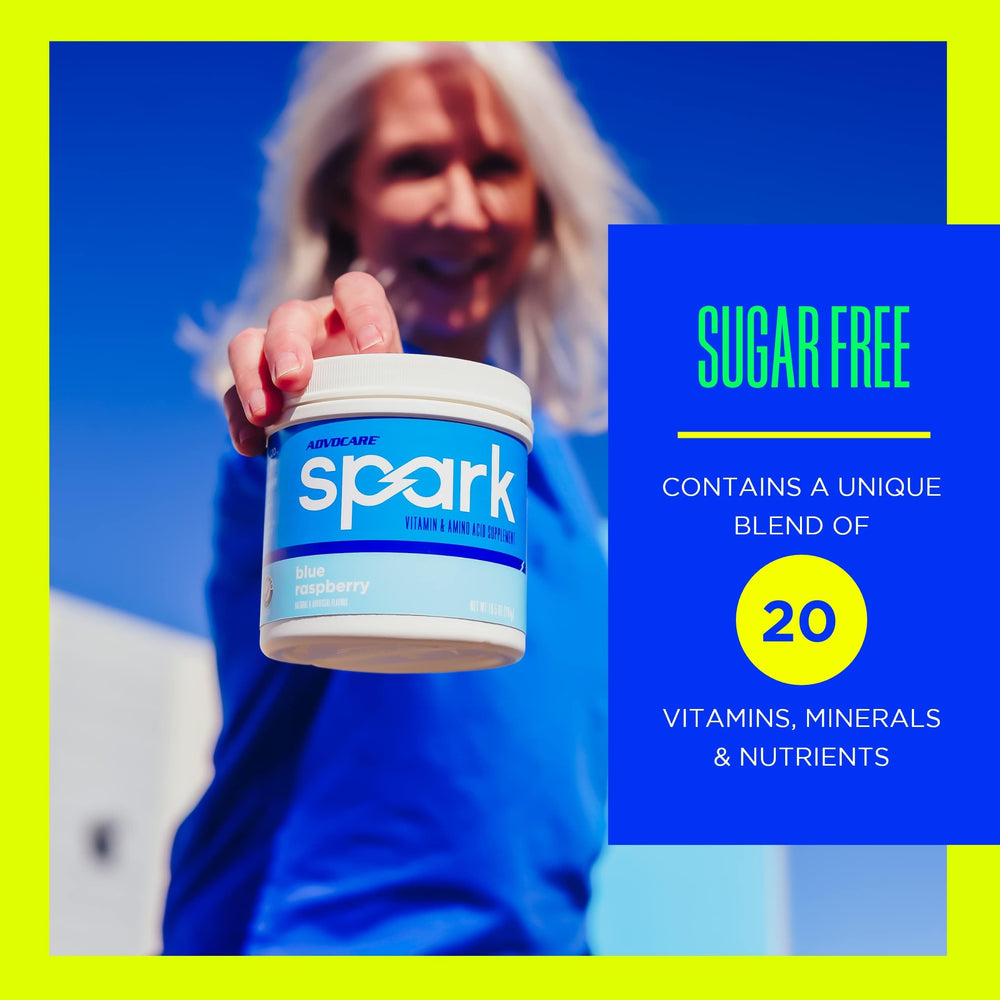 On-the-go AdvoCare Spark packet for quick energy and focus.