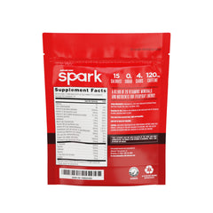 AdvoCare Spark stick pack opened, ready to mix during workouts