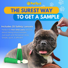Advocate PetTest soft carrying case keeps tools organized and portable.