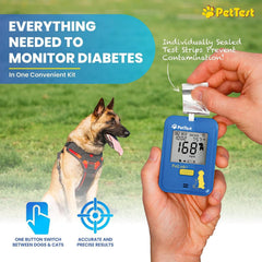 Advocate PetTest wireless data transfer sends results to your phone.