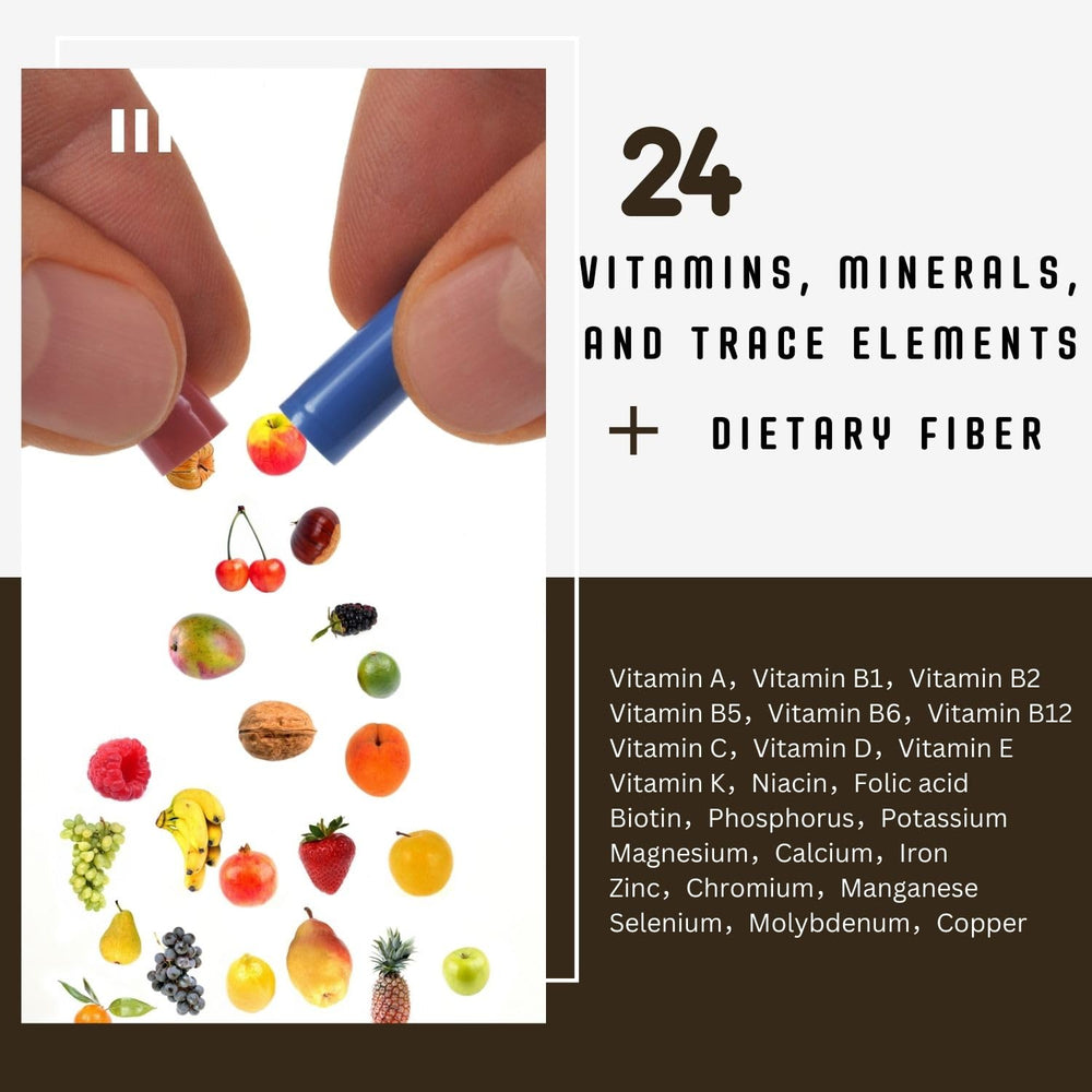 aegabe-fruit-blend-ingredients featuring 18 fruits for antioxidant support
