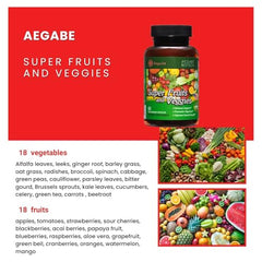aegabe-vegetable-blend-ingredients featuring 18 vegetables for balanced nutrition
