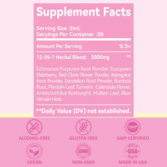 Aegisvital packaging noting vegan, alcohol-free, and sugar-free formula