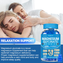 AEQNJV Night-time relaxation scene with gummies on nightstand.