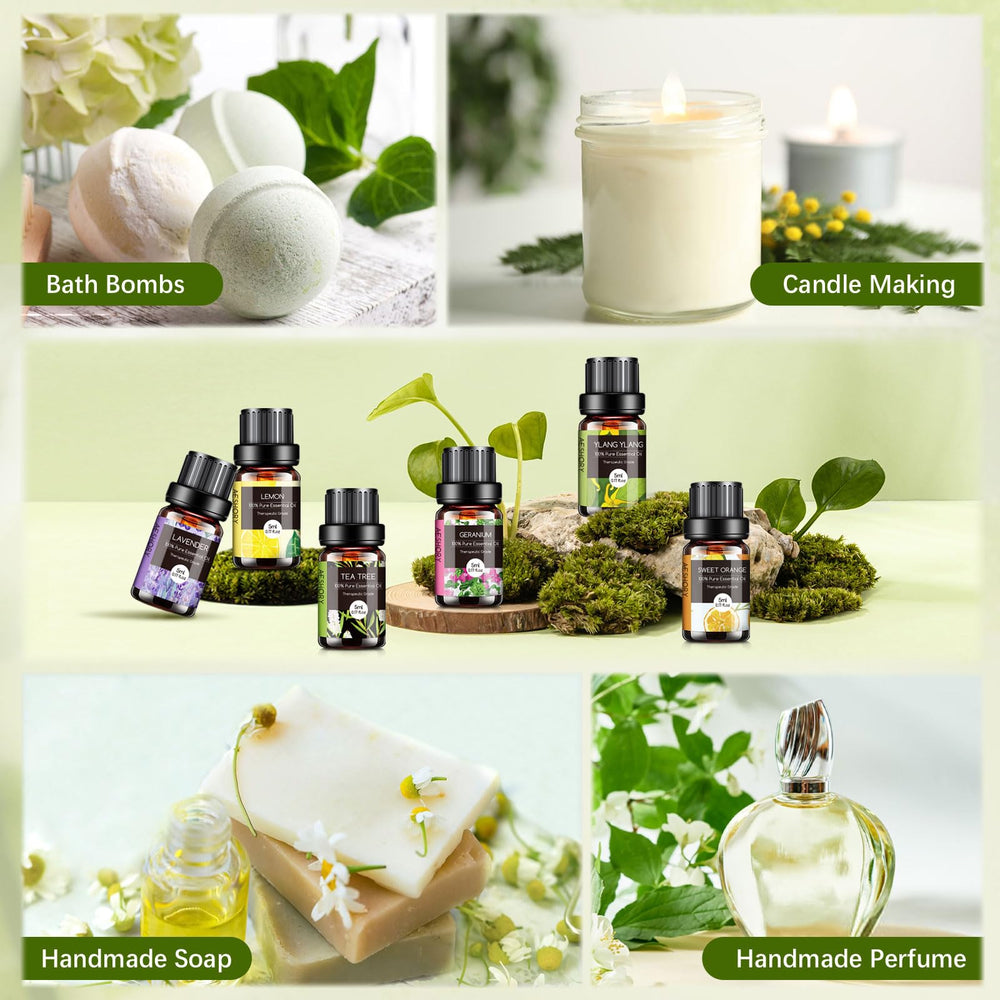 Aeshory Peppermint drops for cooling diffuser sessions.
