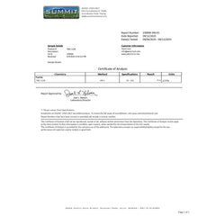 Certifications seal and vegan logo emphasize quality controls