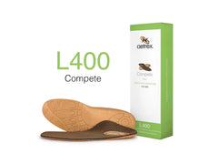 Easy spot-clean maintenance for Aetrex L400 Compete orthotics keeps feet fresh