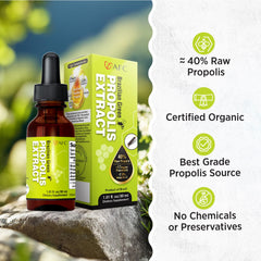 AFC Japan 25% dry weight propolis tincture demonstrates high potency