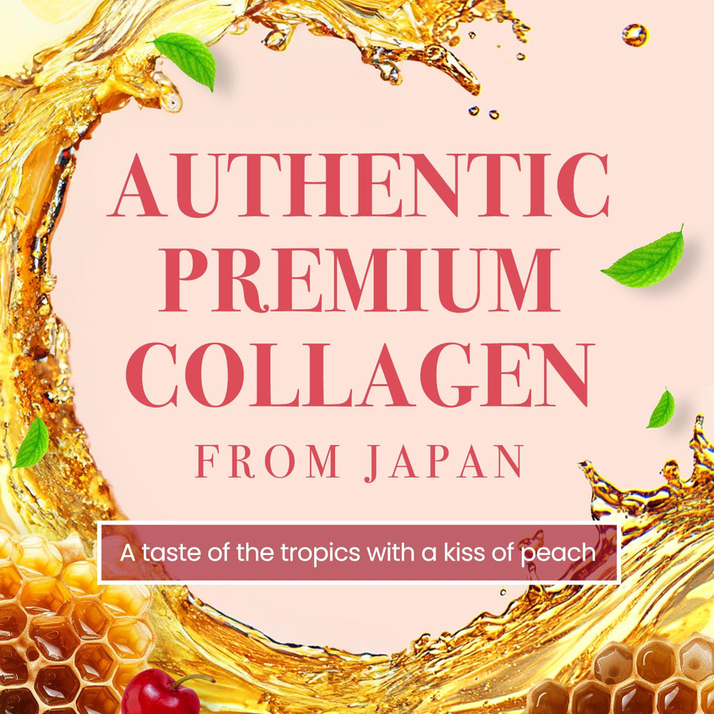 AFC Tsubaki Ageless glass with liquid illustrating daily skin hydration.
