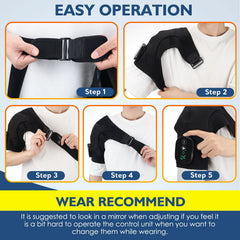 AFDEAL neoprene shoulder wrap provides soft, supportive compression