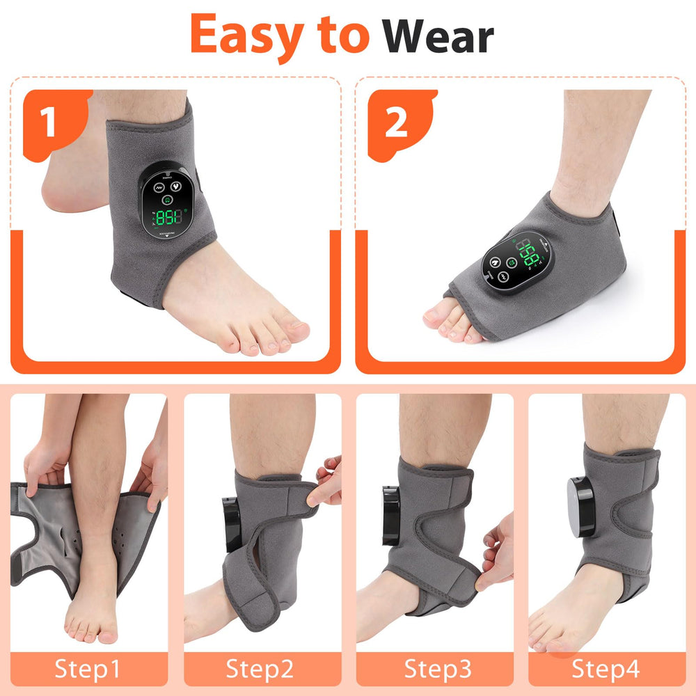 AFDEAL wrap-around heat distribution across front, back, and ankle.