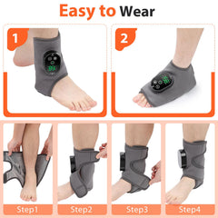 AFDEAL wrap-around heat distribution across front, back, and ankle.
