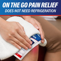 Affordtex compact disposable ice pack for quick relief on the go.