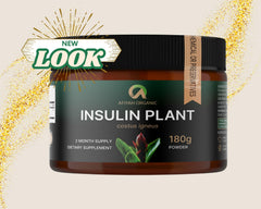 Afiyah Organic Costus Igneus jar showcasing USA-made quality.