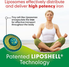 AFT Ferro Lipo-Sachets vegan and non GMO formula for dietary flexibility.