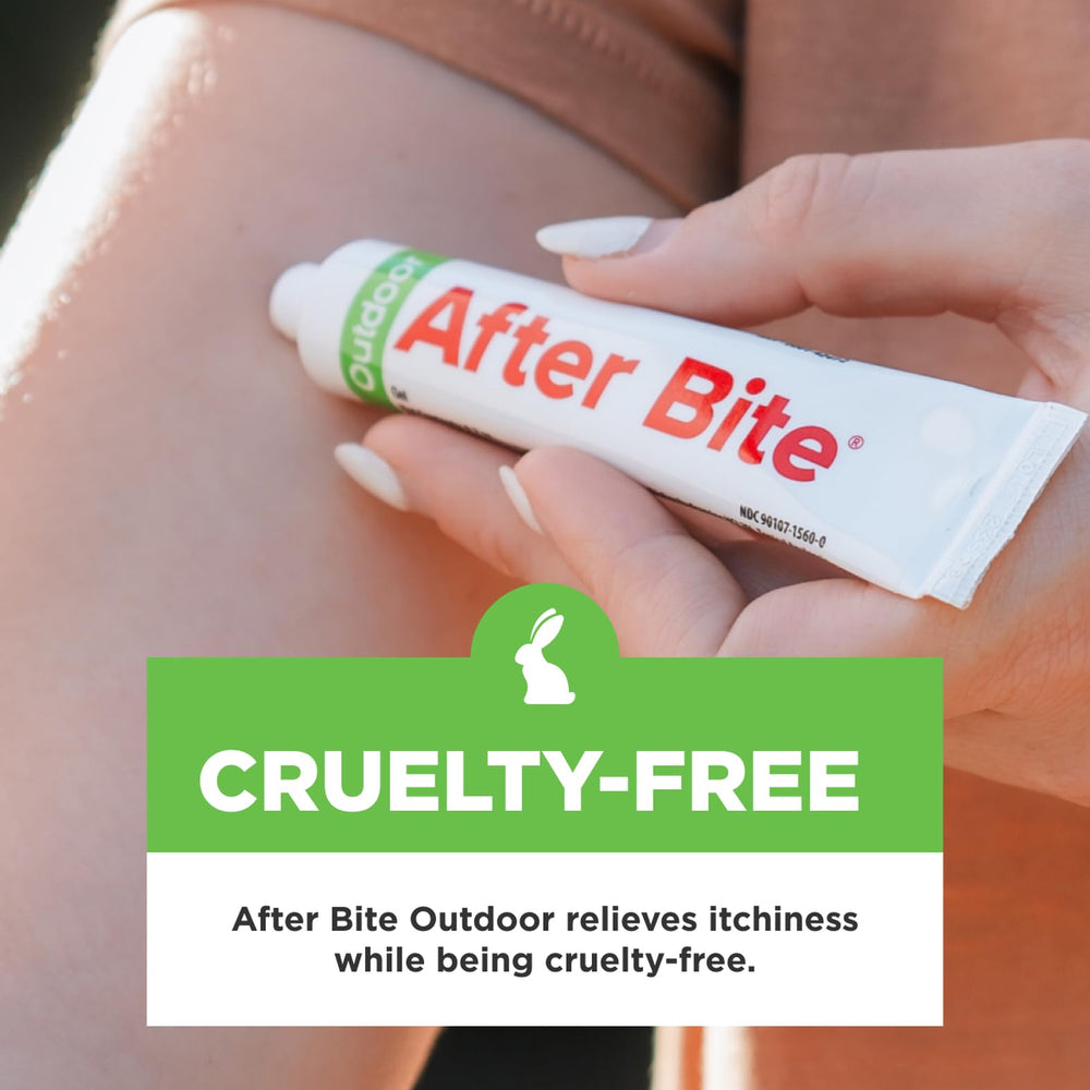 After Bite Outdoor Formula four-pack pictured for family outdoor use