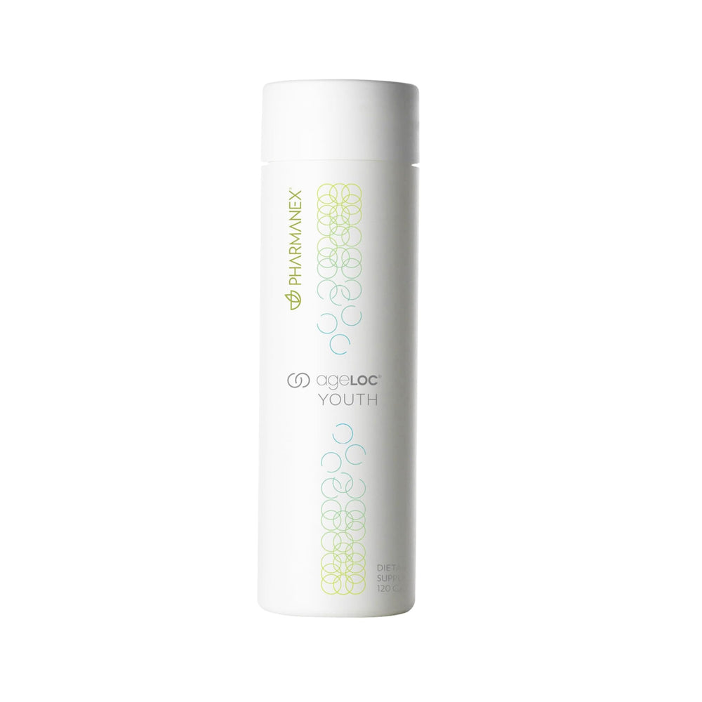 ageLOC Youth softgels bottle for daily vitality