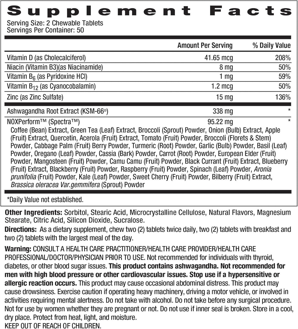 Ageless Male Max in a workout setting, hinting at real-life use during training.