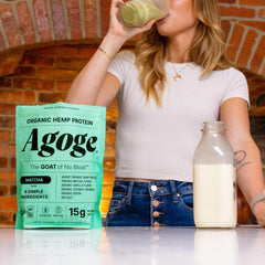 Agoge Vegan Protein Bowl — creamy texture in bowls and blends.