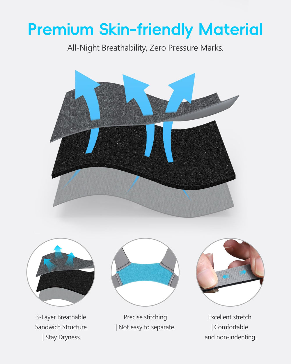 Two-pack included for convenient replacement and ongoing sleep comfort