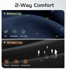 AHUIARGY 3D contoured eye mask reduces pressure for side sleepers