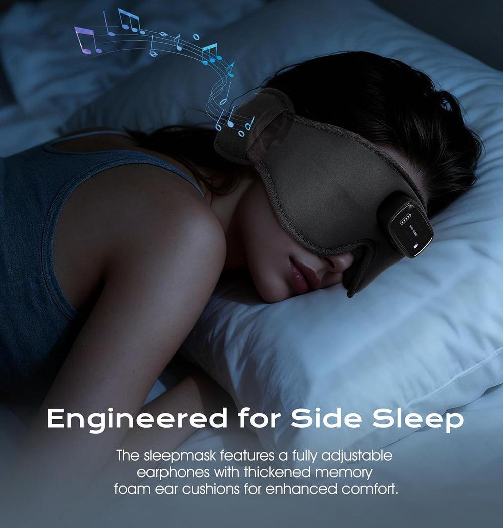 AHUIARGY Sleep Mask light modes help relax eyes before sleep