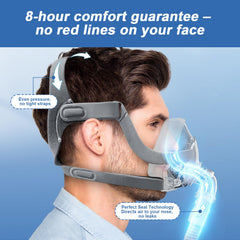 AIBUTI F20-compatible frame fit, secure seal during sleep