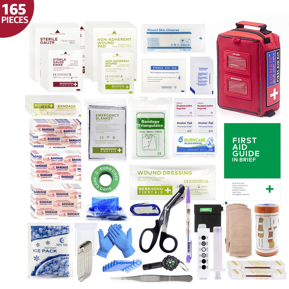 AID MATE Pro compact design demonstrates portable readiness for outdoor trips.