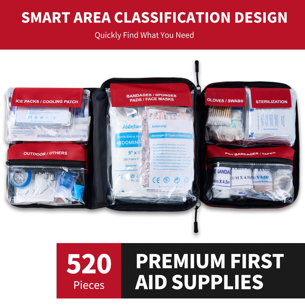 Aidehelp durable 1680D bag emphasizes rugged, weather-resistant construction.