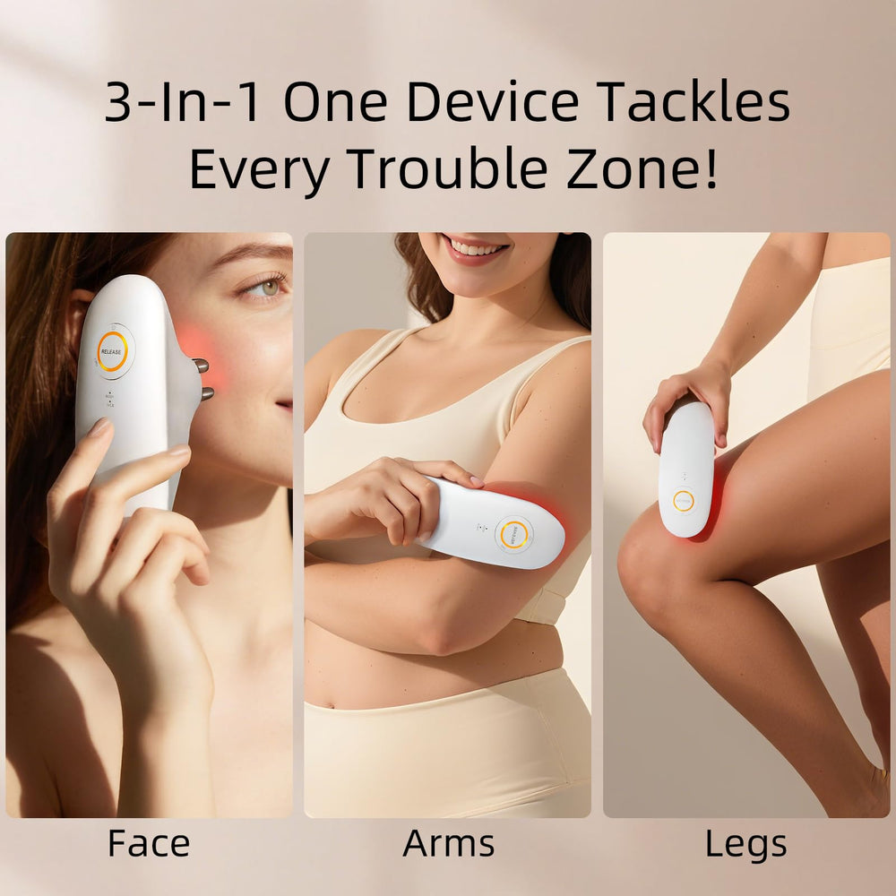 Aimmbiuty ergonomic handheld design fits comfortably in hand for easy sessions