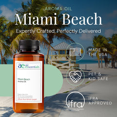 Air Esscentials Miami Beach diffuser release showing even diffusion in a room.
