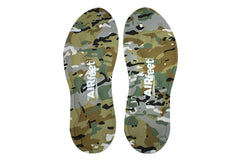 AIR FEET Outdoor O2 arch-support insoles, front view, enhancing foot support on trails