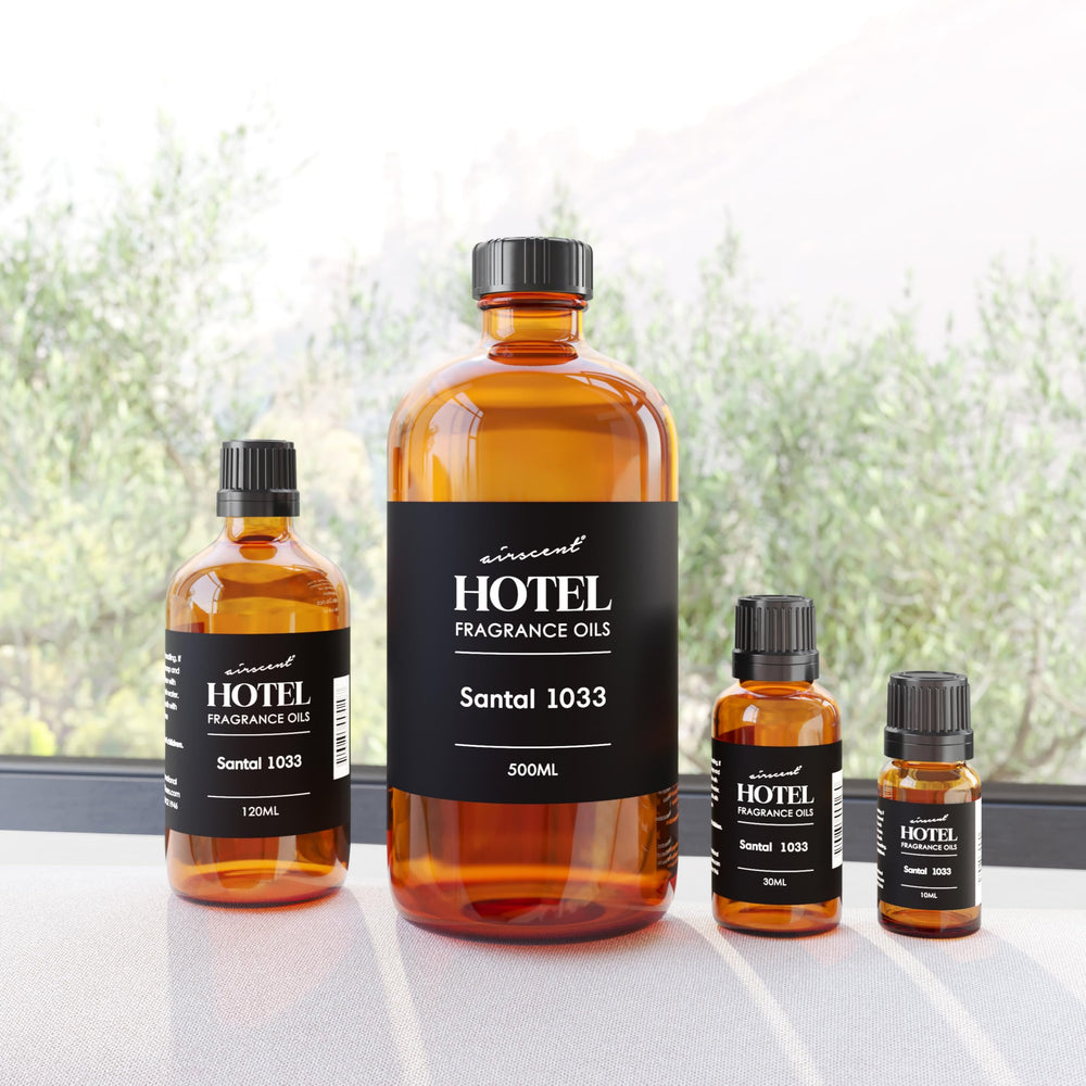 Air-Scent Santal 1033 musk contributes refined, lingering finish in aroma diffusers