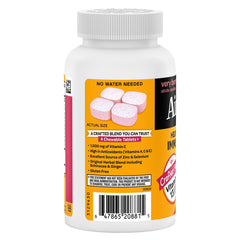 Airborne graphic highlights 1000 mg vitamin C per serving for daily support.