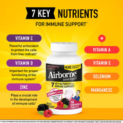 Airborne makes daily immune support easy on the go.