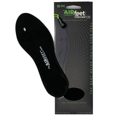 Air Feet Classic insoles show perforated trim lines for trim-to-fit inside your shoe.