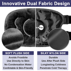 AiricePac gel ice pack uses low-freeze gel for longer cooling.