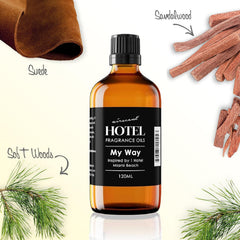 AirScent My Way glass bottle showcases IFRA-compliant fragrance