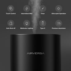 Airversa diffuser covers up to 600 sq ft for room-wide aroma
