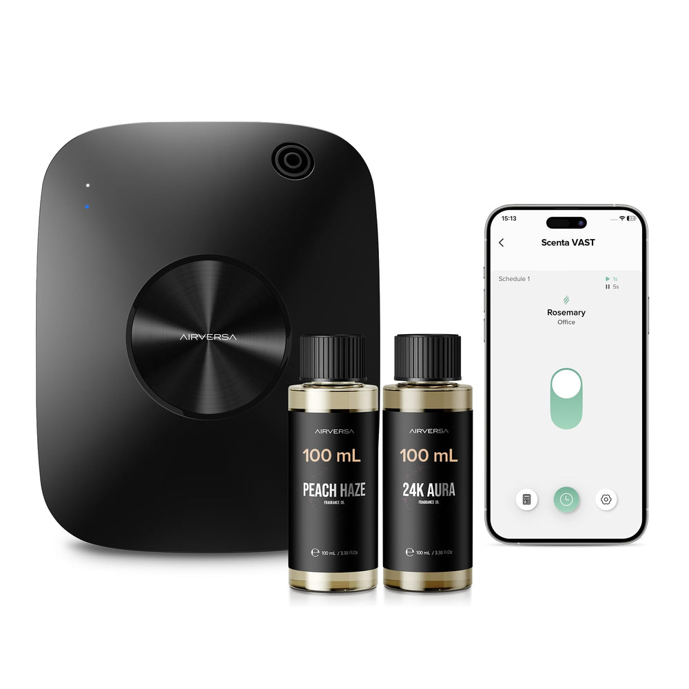 Airversa smart waterless diffuser front view for large spaces