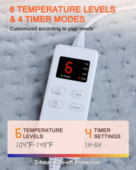 AiTechny control panel highlights multiple heat settings for tailored comfort