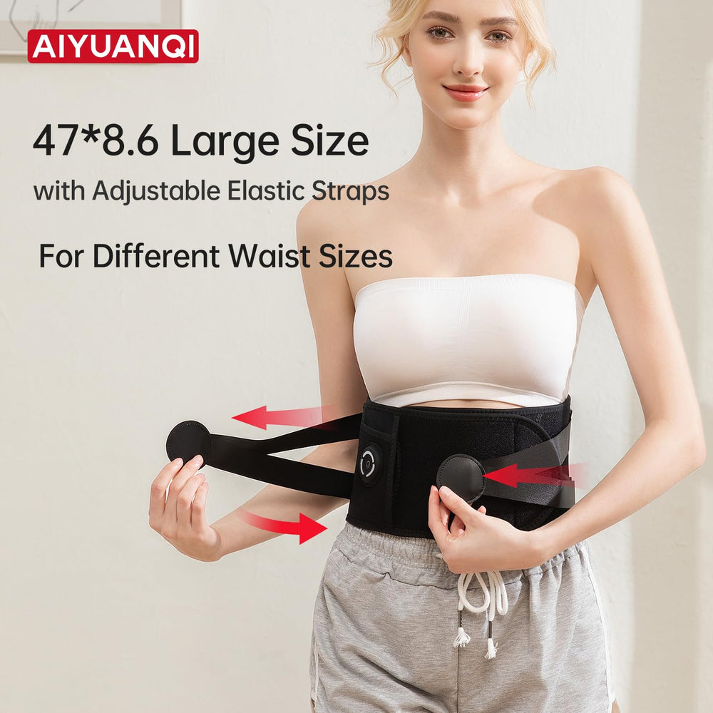 AIYUANQI ergonomic adjustable strap ensures a secure fit around the waist.