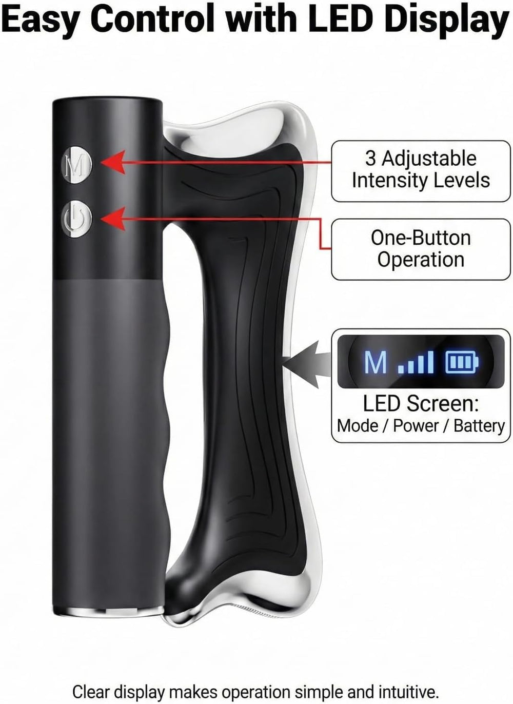 Akeuihat Sculptor heat therapy feature ready to warm muscles before massage.