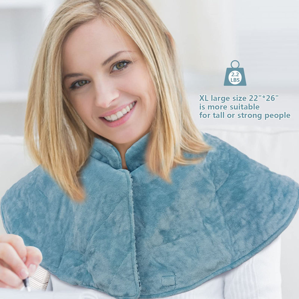 AKK jade-stone heating pad jade-stone surface for even warmth on neck-shoulders