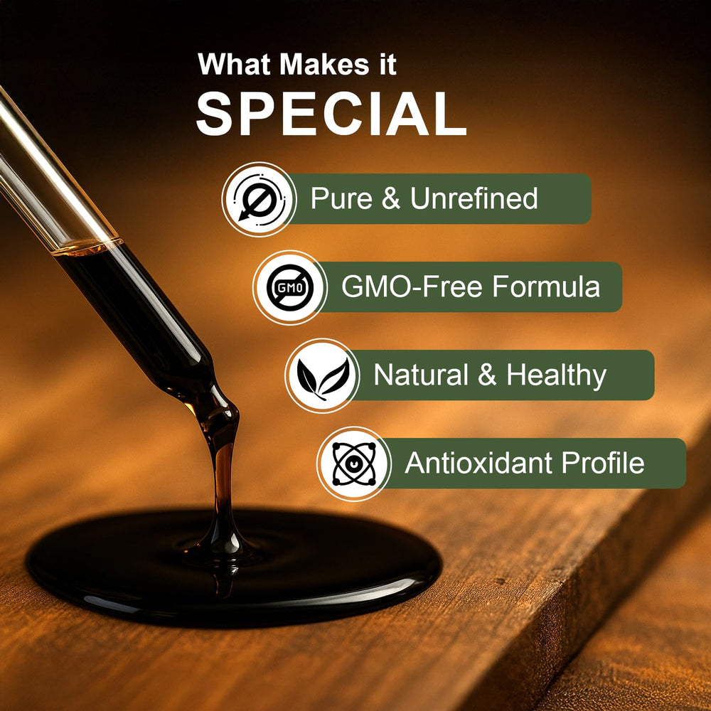 AL-TAQWA Black Seed Oil pour – smooth flow for easy use in meals.