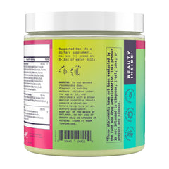 Alani Nu Super Greens smoothie with Wild Berry, ready for a tasty energy boost.