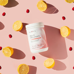 Alaya Naturals collagen powder measuring scoop for easy daily use.
