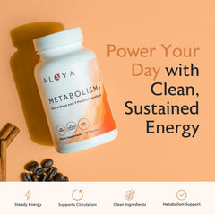 Capsules closeup showing easy daily energy support