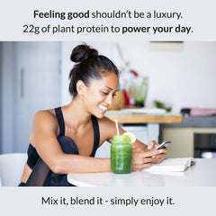 Alaya Naturals sprouted brown rice protein for balanced plant-based nutrition.