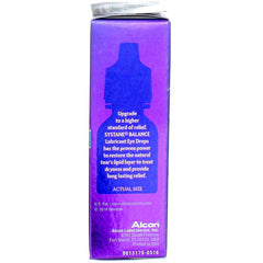 Alcon Systane Balance drops on hand for fast, portable relief